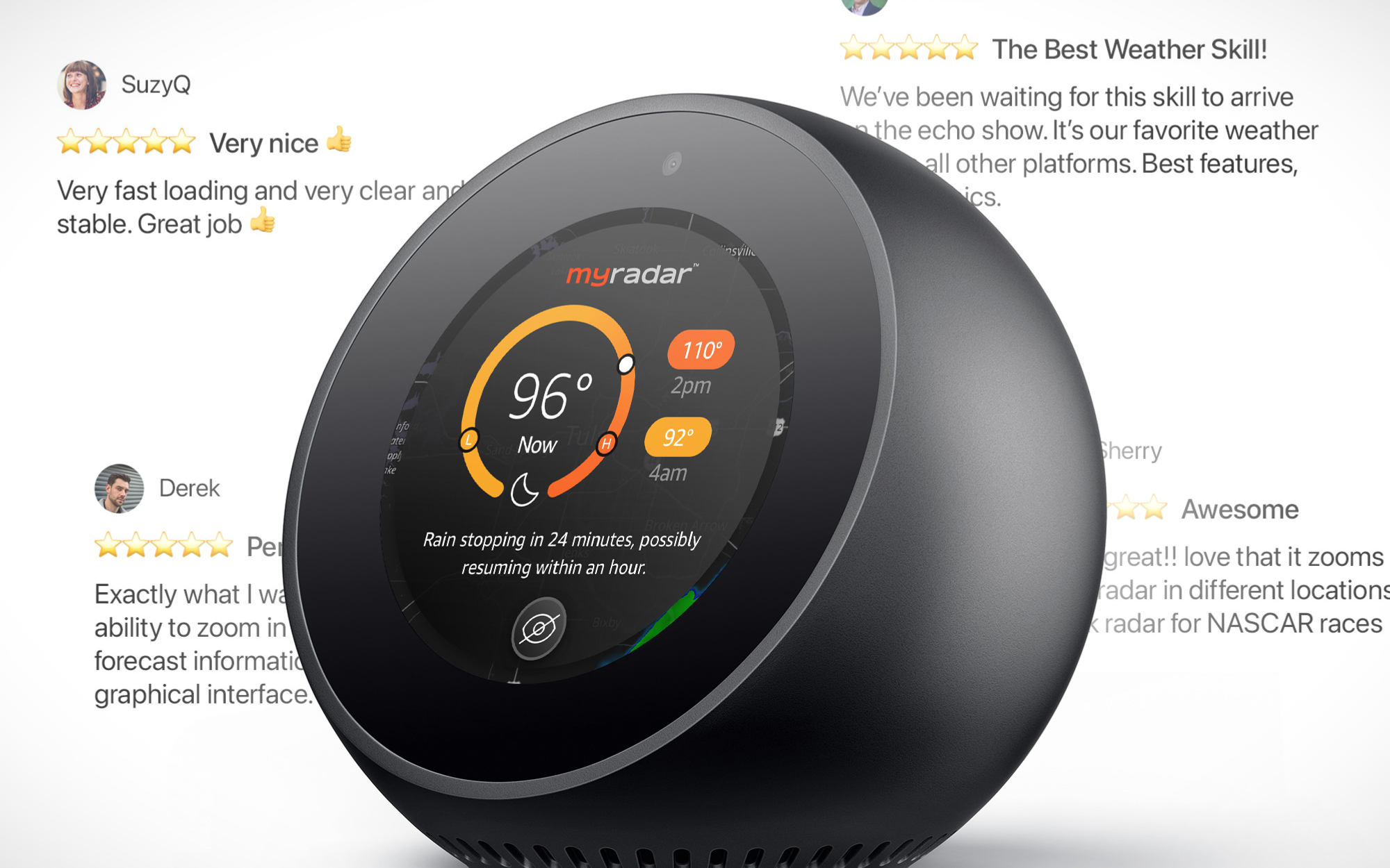 MyRadar showcase